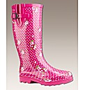 Viva La Diva Printed Wellies E Fit