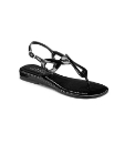 The Shoe Tailor Patent Toe-Post Sandal
