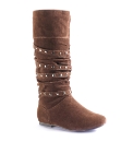 Viva La Diva Stud Detail Boot E Fit