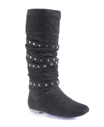 Viva La Diva Stud Detail Boot EEE Fit