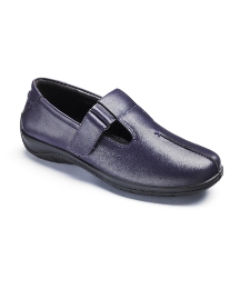 Padders T-Bar Touch & Close Shoes EEE