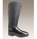 Ladies Quilted Welllies EEE Fit
