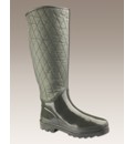 Ladies Quilted Welllies EEE Fit