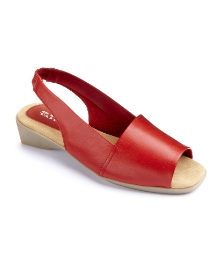 The Shoe Tailor Peep Toe Sandal EEE Fit