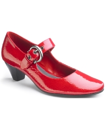 Viva La Diva Patent Bar Shoes E Fit