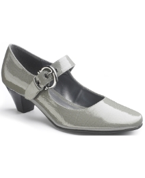Viva La Diva Patent Bar Shoes EEE Fit
