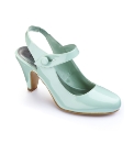Viva La Diva Patent Slingback Shoes EEE