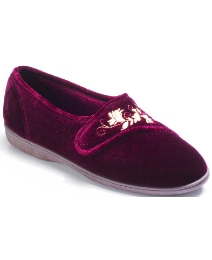 Free-Step Touch & Close Slippers E Fit