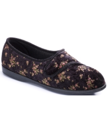 Free-Step Touch & Close Slippers E Fit