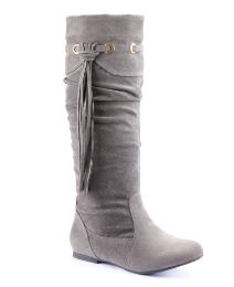 Viva La Diva Tassel Boots E Fit