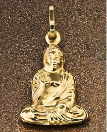 9ct Gold Buddha Charm