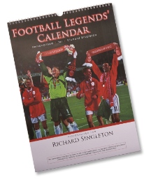 Personalised Football Calendar A4