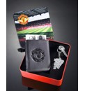 Football Wallet And Keyring Gift Tin