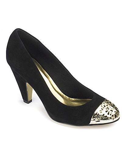 Dolcis Toe Cap Court Shoes E Fit Dolcis Toe Cap Court Shoes E Fit