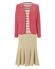 Gray & Osbourn Panelled Skirt - 75cm