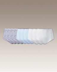Naturally Close Pack of 10 Full Briefs