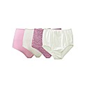 Naturally Close Pack of 10 Full Briefs