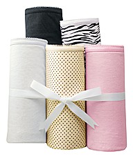 Naturally Close Pack of 10 Hi Leg Briefs