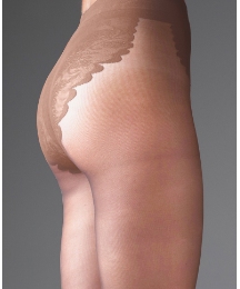 Sculptz Lacy High Cut Tights