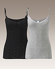 Naturally Close Pack of 2 Camisoles