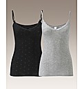 Naturally Close Pack of 2 Camisoles
