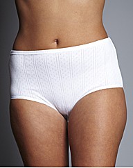 Naturally Close Pack of 2 Cotton Briefs