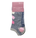 Pack of 6 Ladies Jacquard Trainer Socks