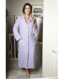 Pretty Secrets Button Towelling Gown L50