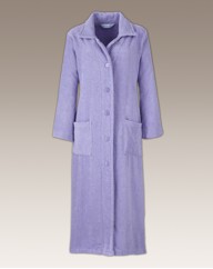 Pretty Secrets Button Towelling Gown L42