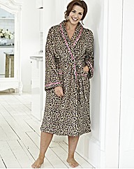 Pretty Secrets Print Fluffy Fleece L44