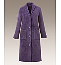 Pretty Secrets Button Fleece Gown L44