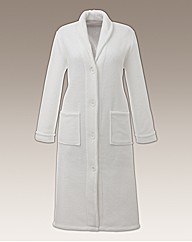 Pretty Secrets Button Fleece Gown L44