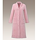Pretty Secrets Button Fleece Gown L44