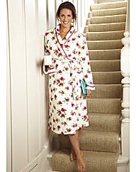 Pretty Secrets Print Fluffy Fleece L50