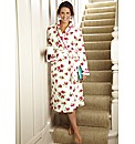Pretty Secrets Print Fluffy Fleece L50