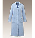 Pretty Secrets Button Fleece Gown L44