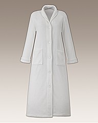 Pretty Secrets Button Fleece Gown L50