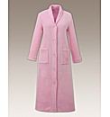 Pretty Secrets Button Fleece Gown L50