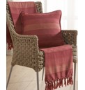 Roma Stripe Cotton Throwover