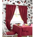 Plain Dye Kitchen Curtains
