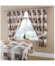 Normandy Kitchen Curtains & Tie Backs