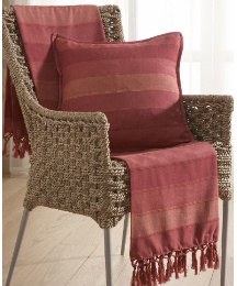 Roma Stripe Cotton Throwover