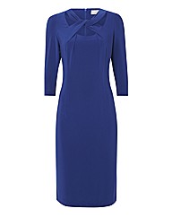 Eve Pollard Twist-neck Jersey Dress Eve Pollard Twist-neck Jersey Dress