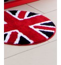 Union Jack Circle Rug