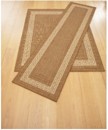 Greek Key Flatweave Runner & Rugs