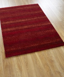 Graded Stripe Luxury Twist Pile Rug