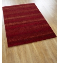 Graded Stripe Luxury Twist Pile Rug