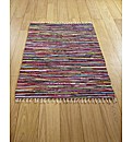 Multi Colour Cotton Rug