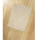 Lotus Flower Carved Rug