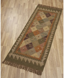 Bazaar Traditional Kilim Wool Rug&Runner
